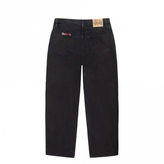 Pantalon Stussy Classic Jeans Washed Canvas Black