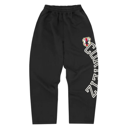 Pantalon Corteiz Arch Shield Open Hem Sweatpant Black