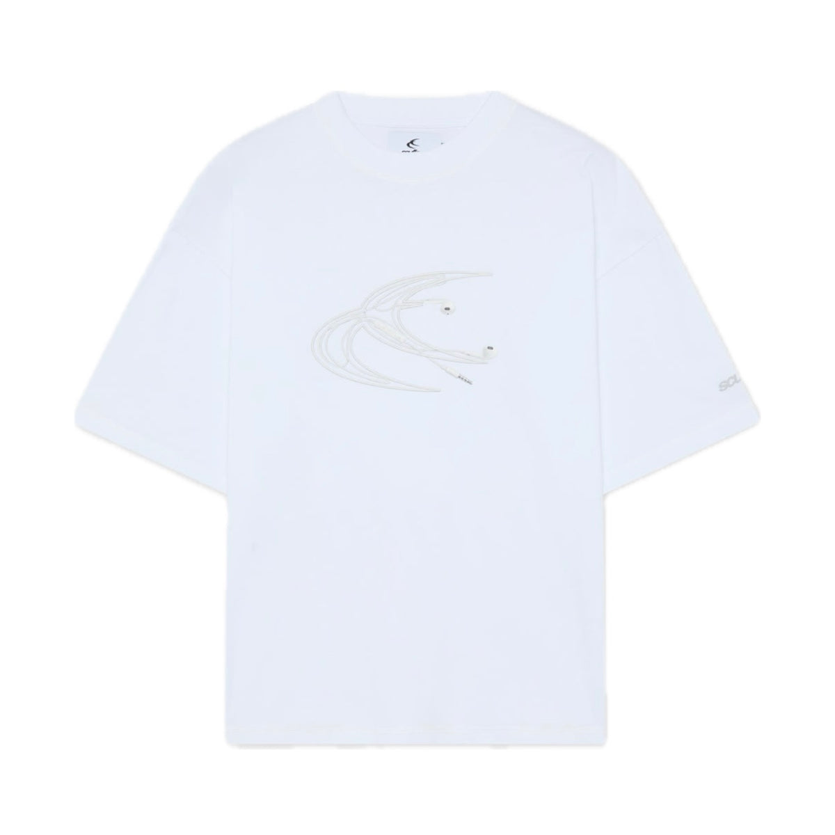 Polera Scuffers Earphones White