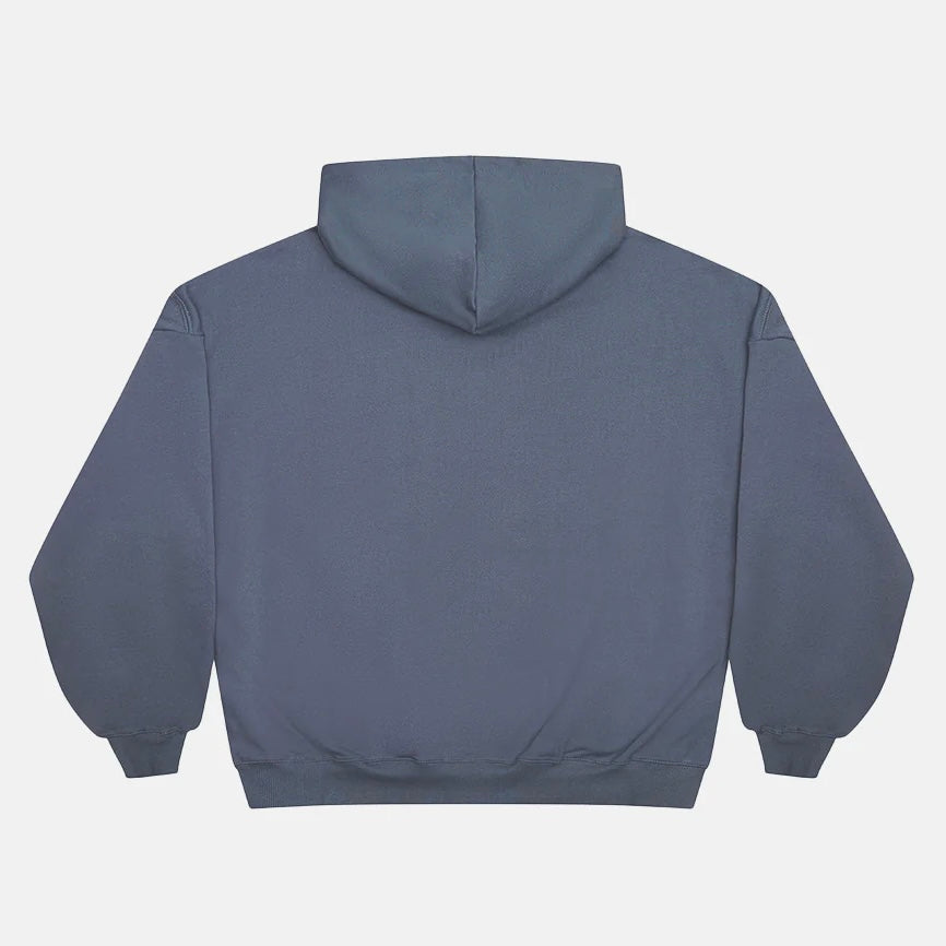 Poleron Cold Culture Driven Zip Hoodie Indigo Blue