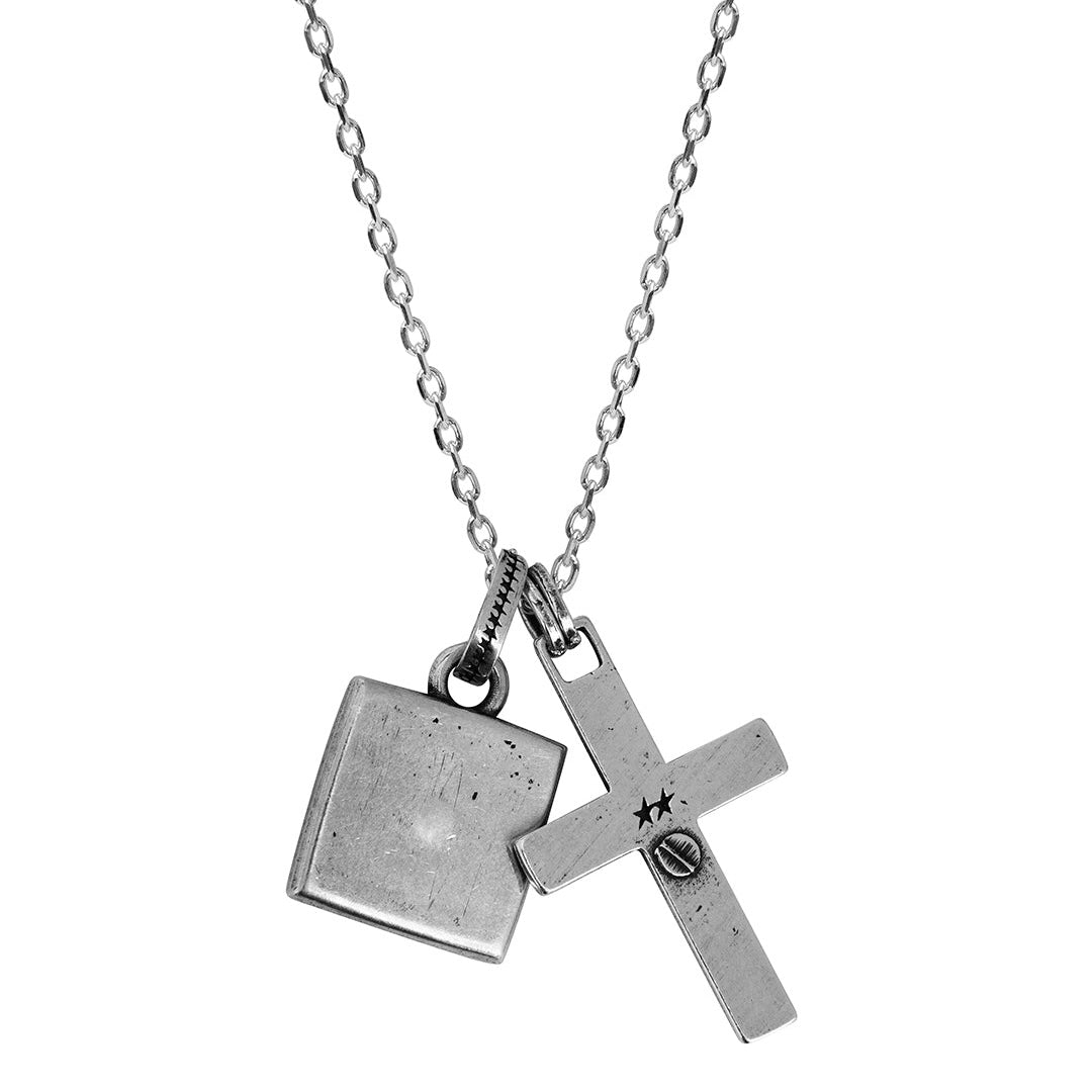 Collar Twojeys Studded Cross Necklace