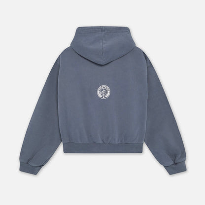 Poleron Scuffers Stone Light Blue Zipper