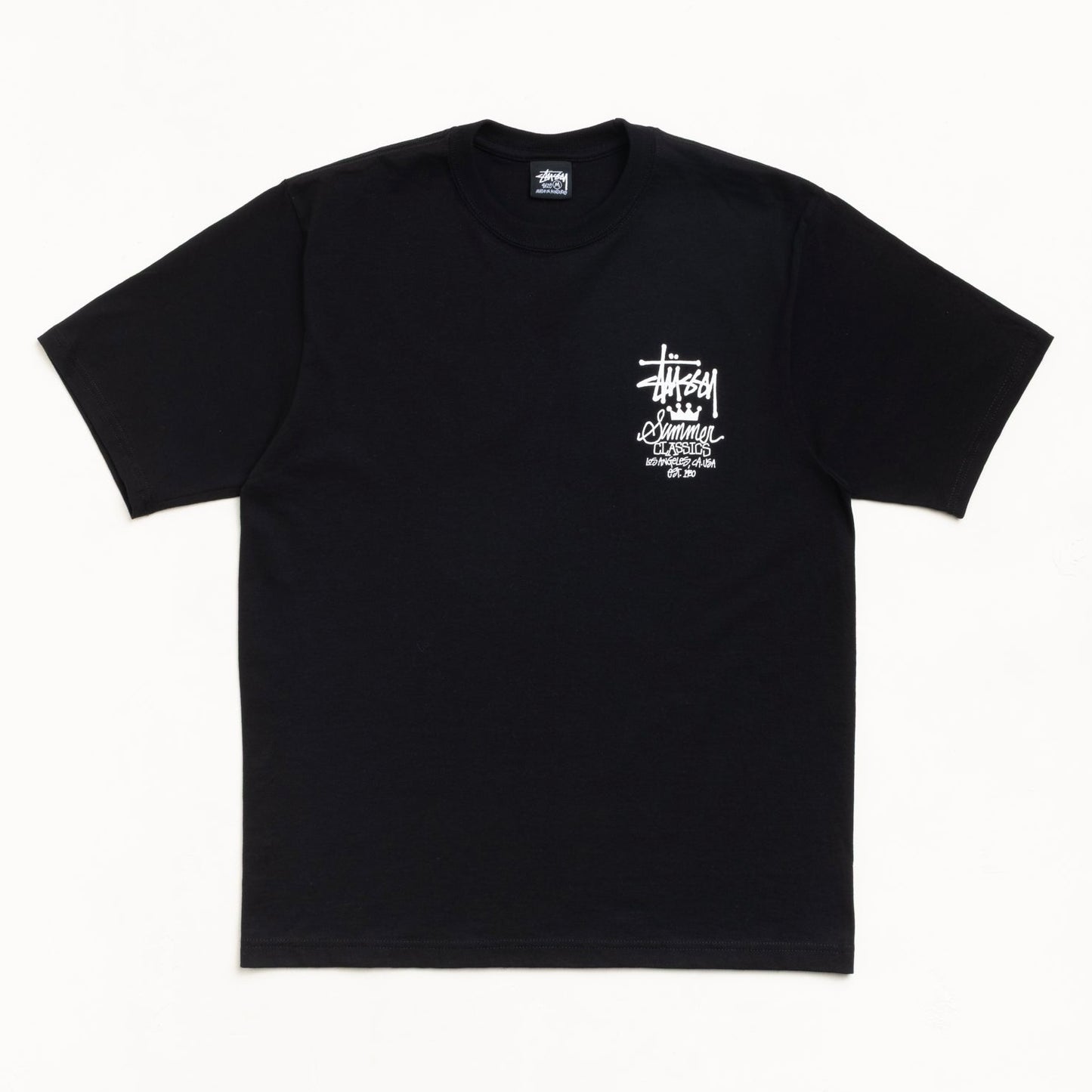 Polera Stussy Summer Classics Black