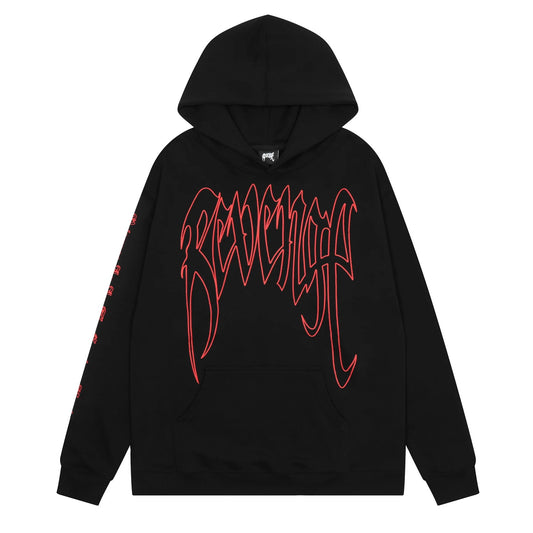 Poleron Revenge XXXTentacion Sketch Red Pullover