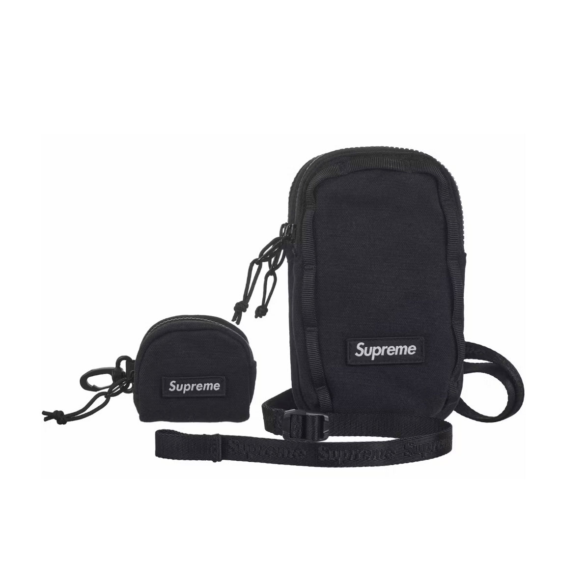Bolso Supreme Camera Bag + Mini Pouch Black
