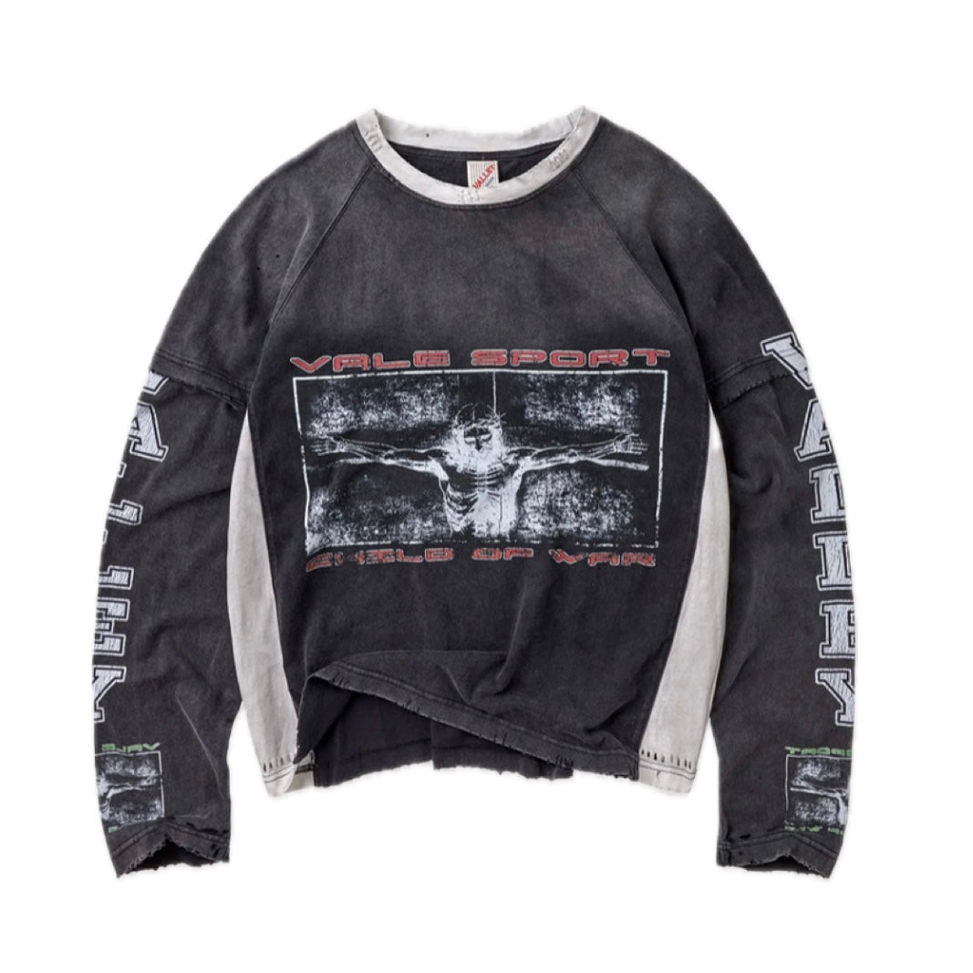 Polera Vale Dreams Valley Dreams Holy Spirits L/S Vintage Black