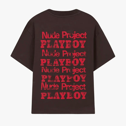 Polera Nude PlayBoy Monroe Chocolate