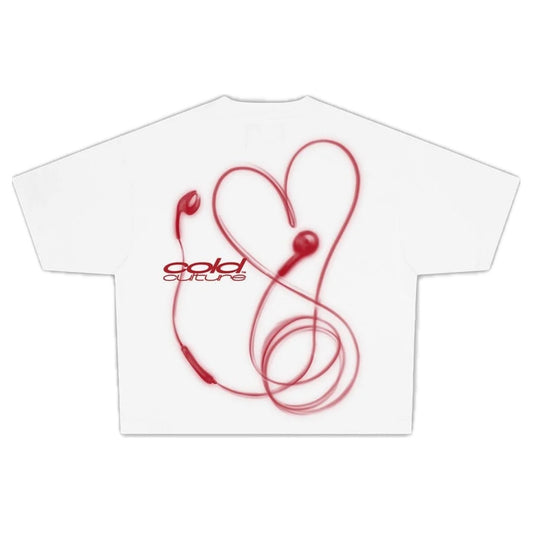Polera Cold Culture Lovepods White
