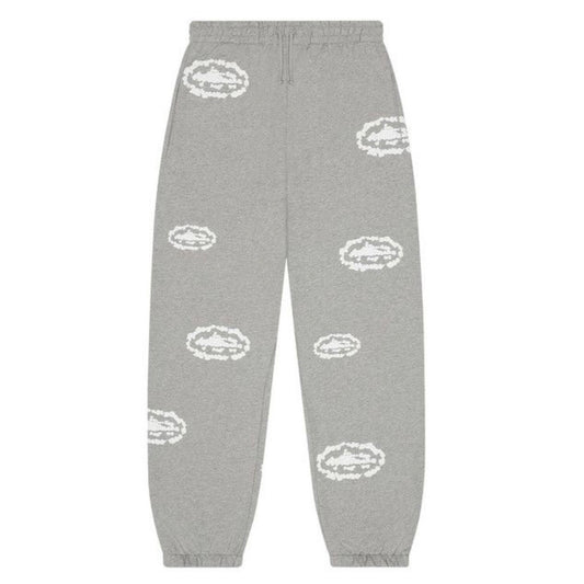 Pantalon Corteiz x Denim Tears Island Wreath Sweatpants Grey