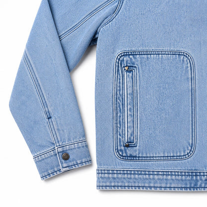 Chaqueta Nude Trucker Denim Worker Blue Jacket