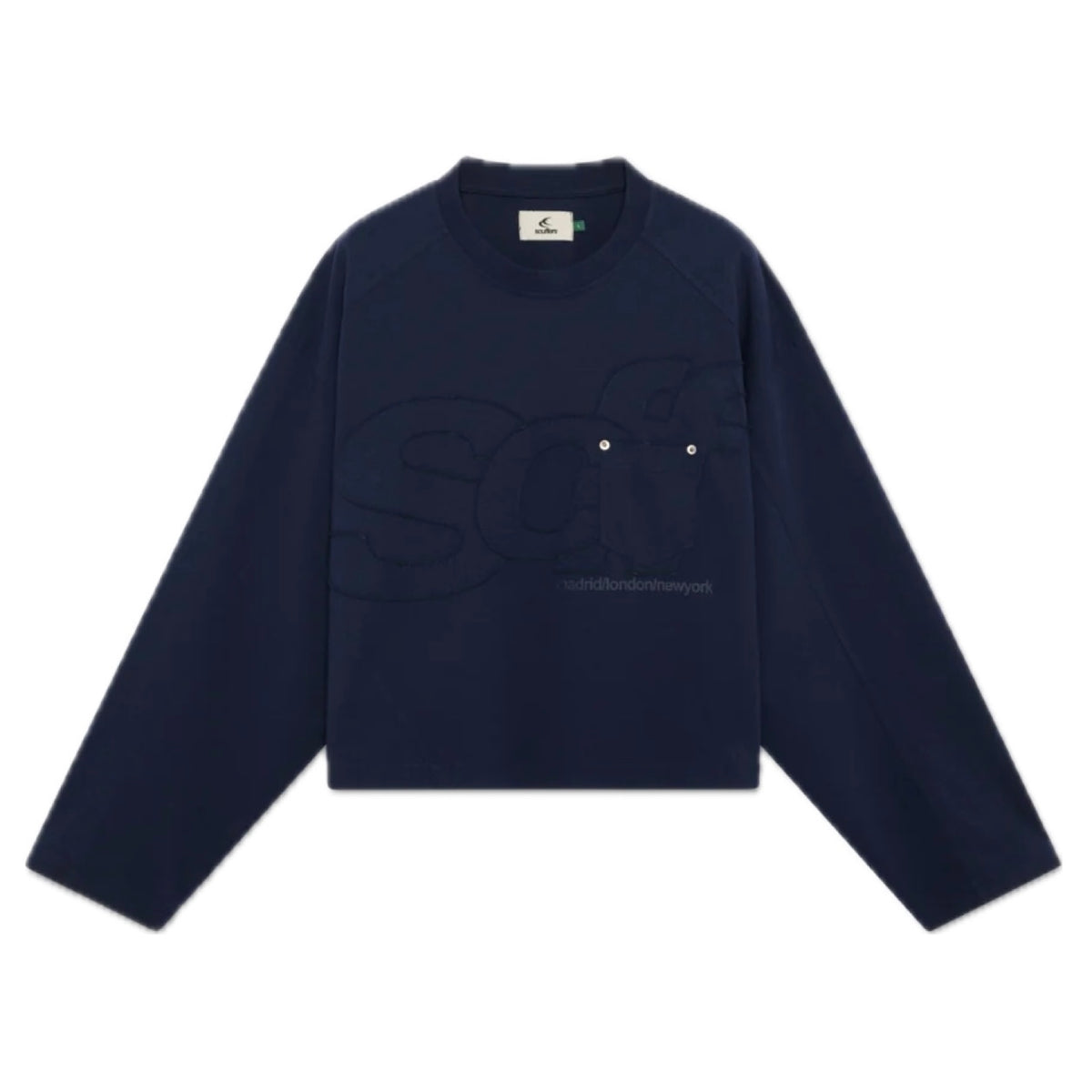 Polera Scuffers Original Navy L/S