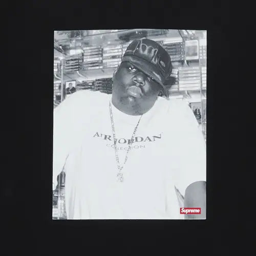 Polera Supreme x Jordan Biggie Black