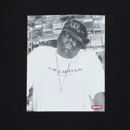 Polera Supreme x Jordan Biggie Black