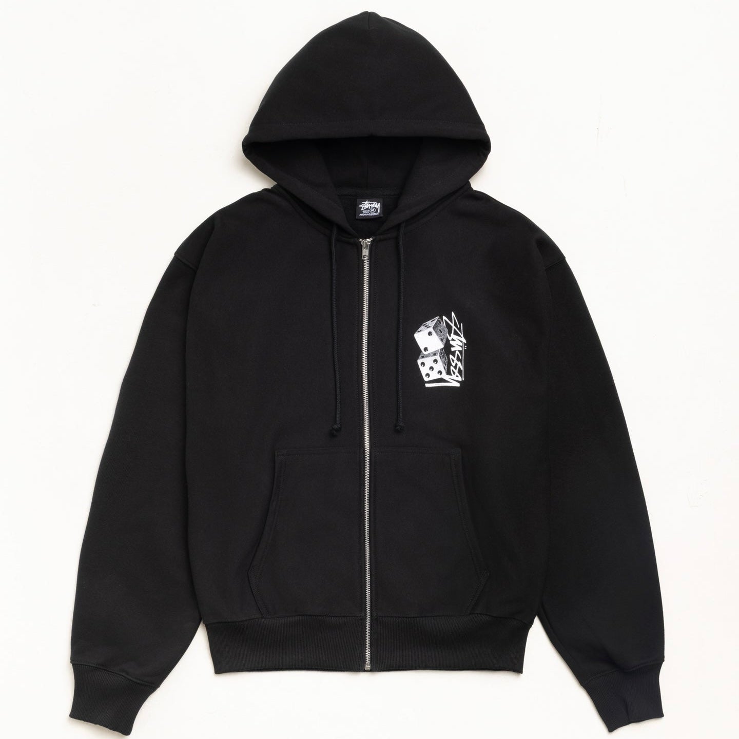 Poleron Stussy Tall Dice Zip Black