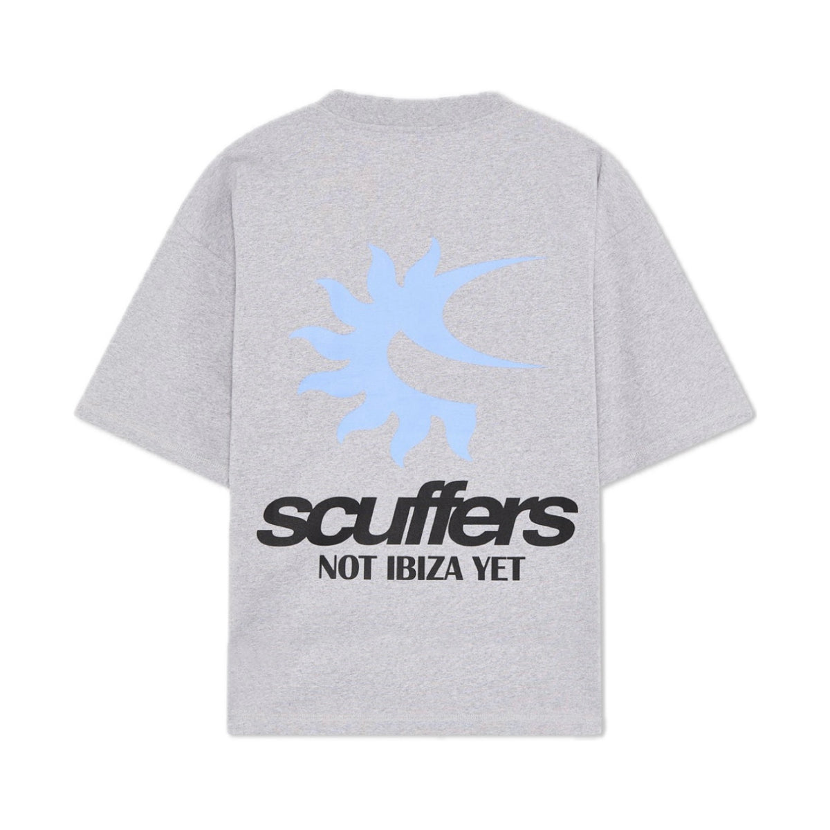 Polera Scuffers Not Ibiza Again Light Grey