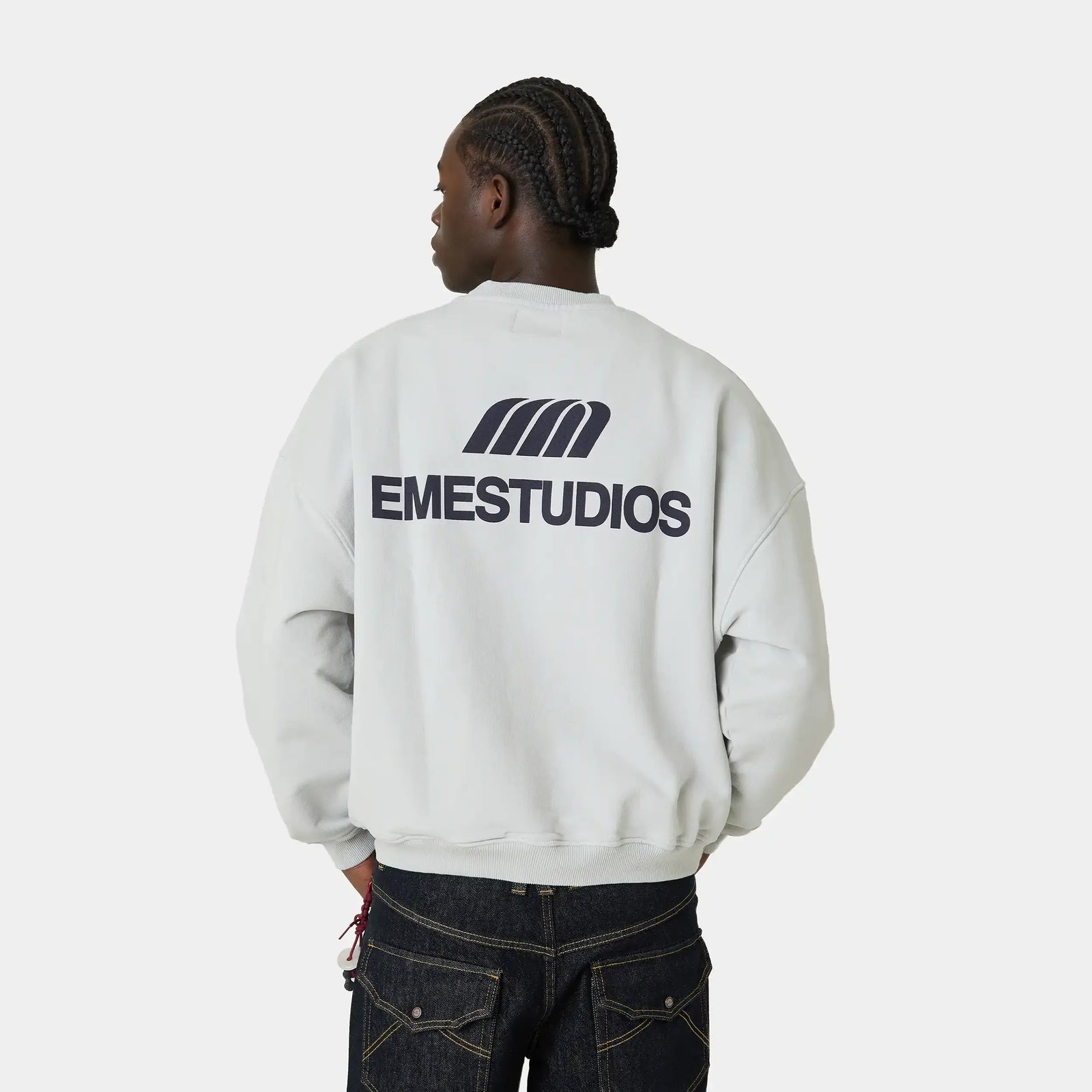 Poleron Eme Studios Uniform Mist Crewneck