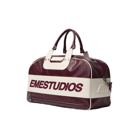 Bolso Eme Studios Rush Burgundy Duffle Bag