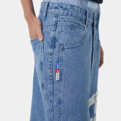 Short Eme Studios Badge Blue Jorts