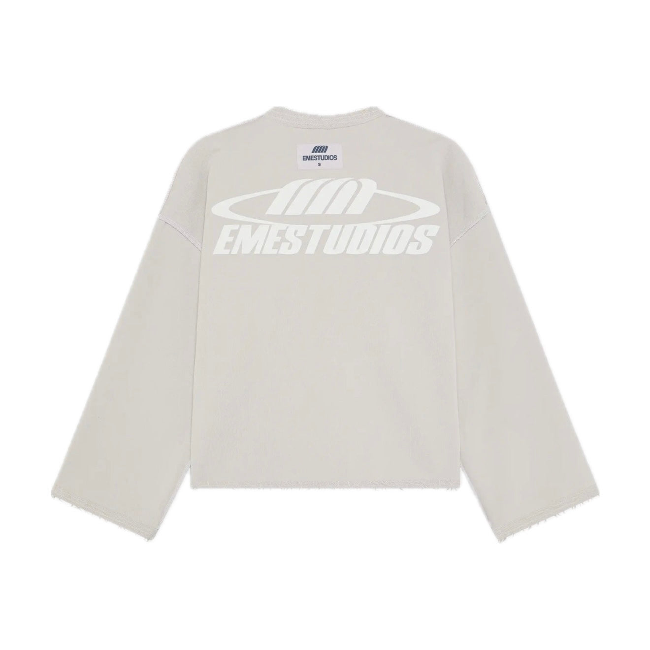 Poleron Eme Studios Suit Off Sand Crewneck