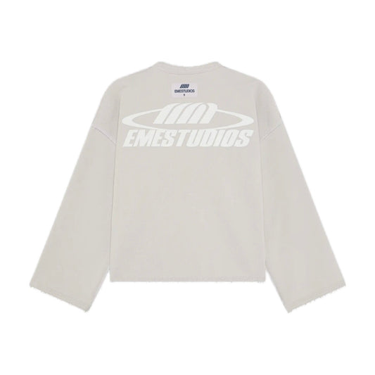 Poleron Eme Studios Suit Off Sand Crewneck