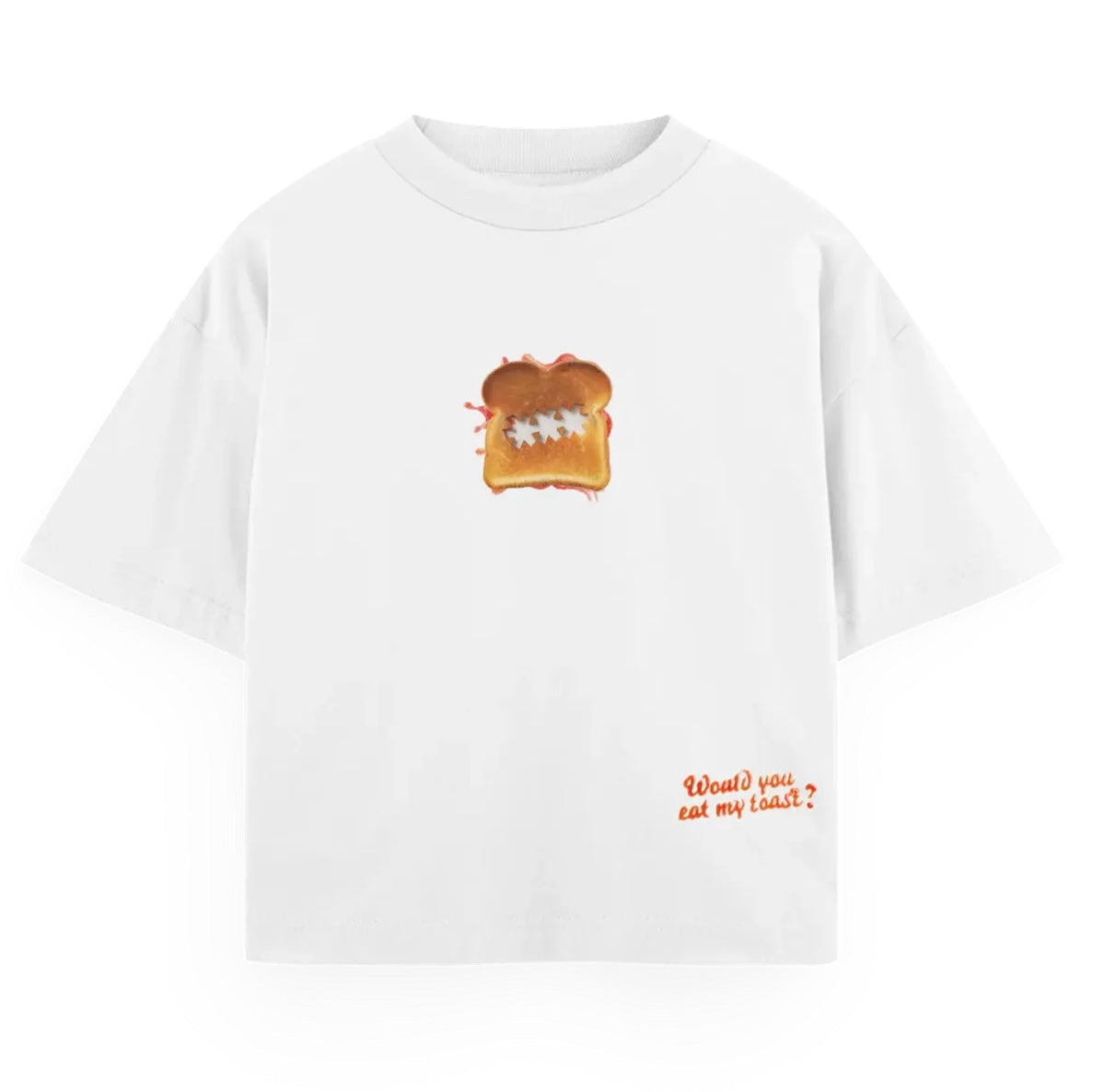 Polera MilfShakes Toast Tee White