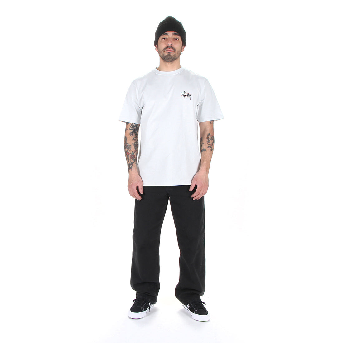 Pantalon Stussy Classic Jeans Washed Canvas Black