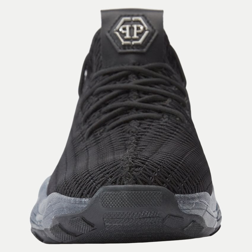 Philipp Plein Sport Hexagon Logo Knit Sneakers