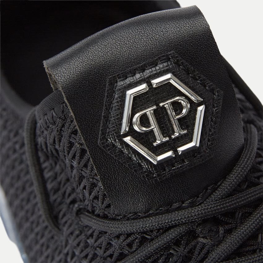 Philipp Plein Sport Hexagon Logo Knit Sneakers