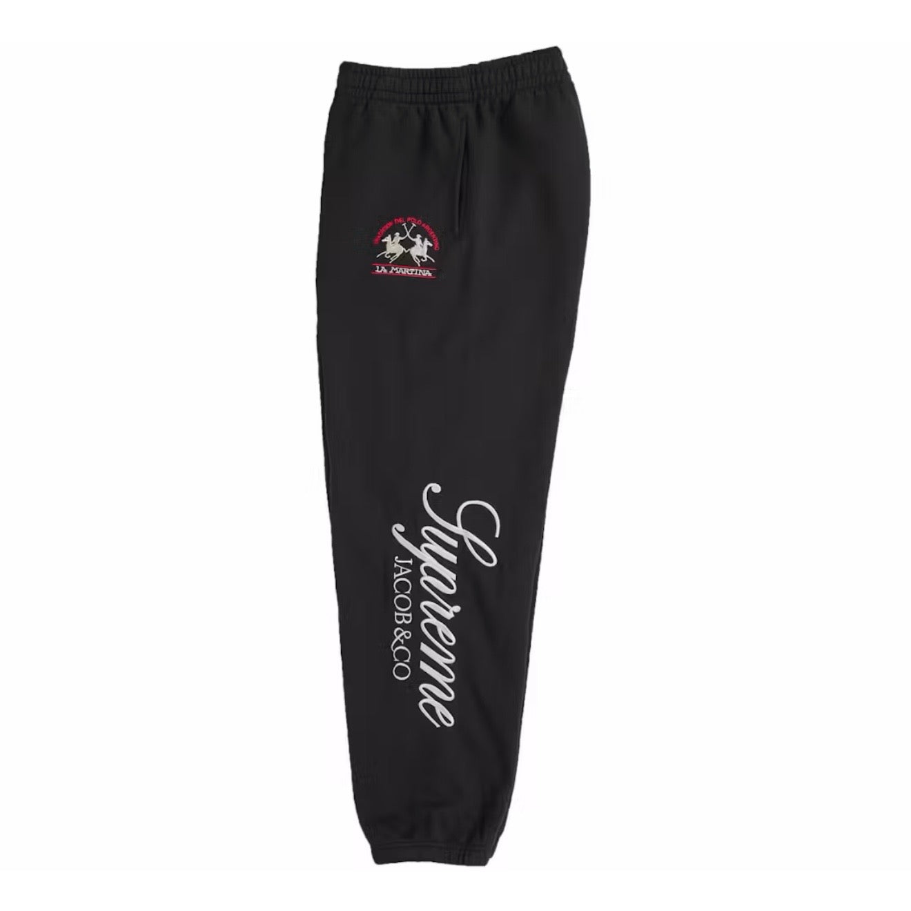 Pantalon Supreme x La Martina x Jacob & Co. Sweatpant Black