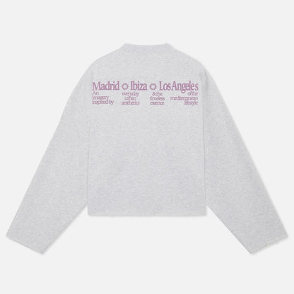 Poleron Scuffers Gallery Grey Sweatshirt Crewneck