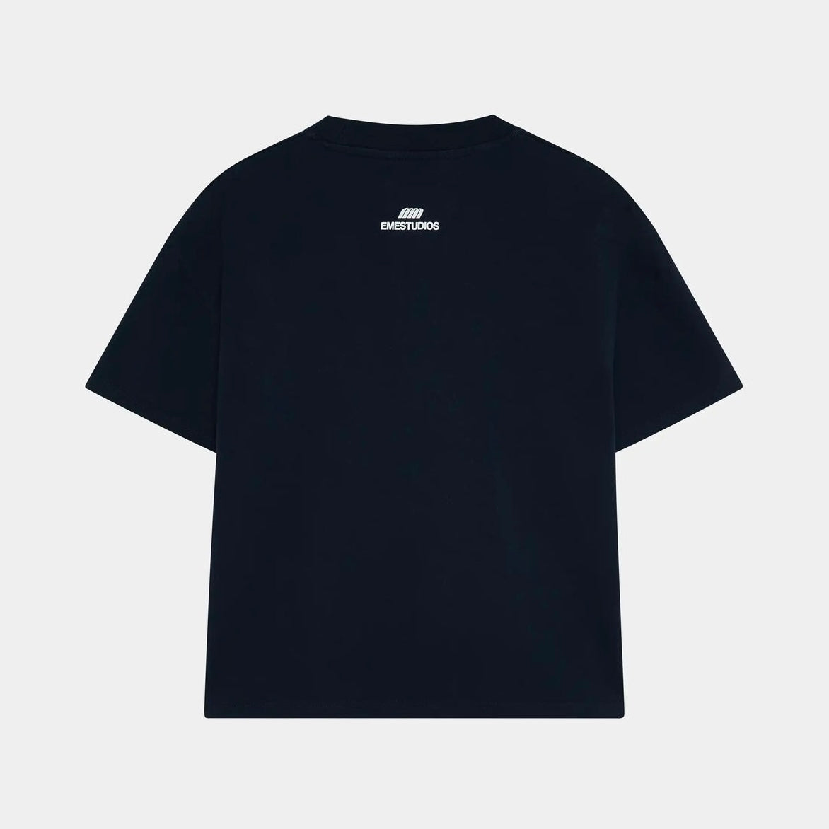 Polera Eme Studios ARC Navy Oversized