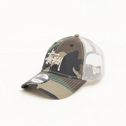 Gorro Stussy 9Twenty Basic Trucker Woodland Camo