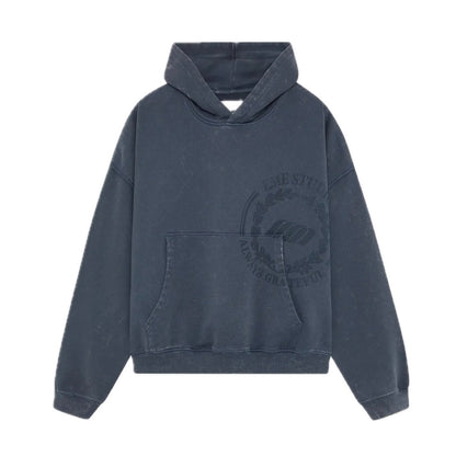 Poleron Eme Studios Min Ombre Blued Oversized Hoodie