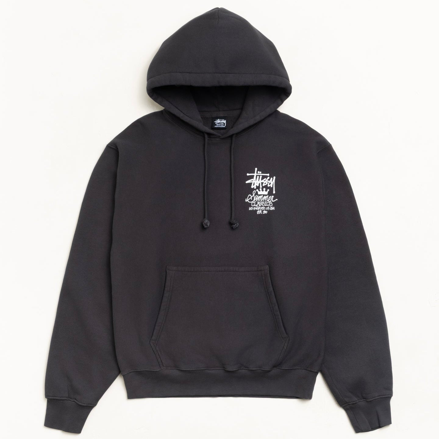 Poleron Stussy Summer Classics Faded Black