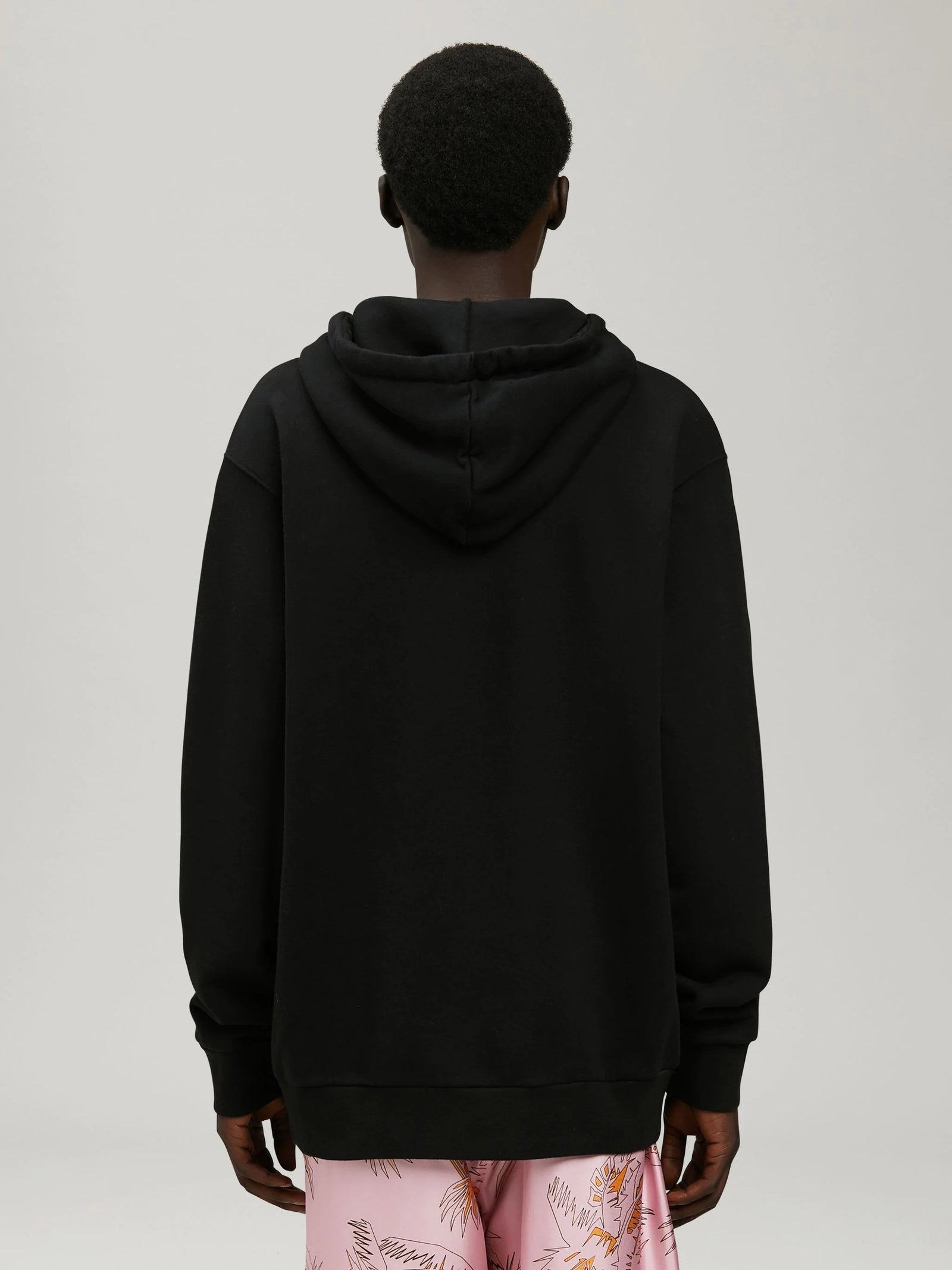 Poleron Palm Angels Sprayed Milano Black/Green Hoodie