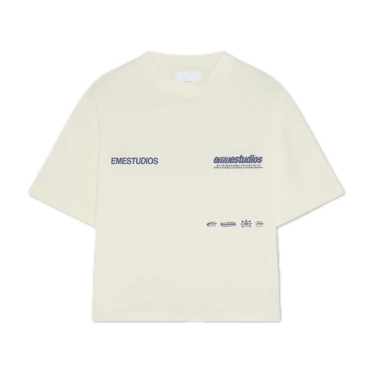 Polera Eme Studios Endless Off Sand Oversized