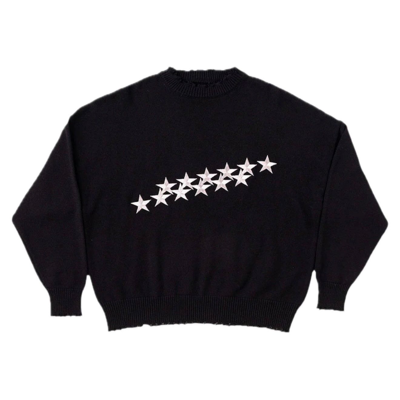 Sweater Cold Culture Stars Knit Black