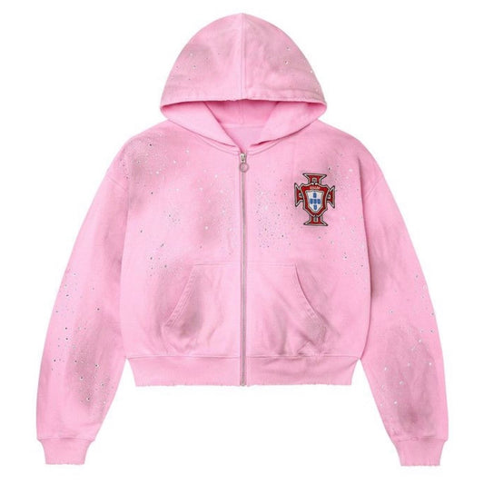 Poleron Vale Forever Valley Venus Zip Up Pink