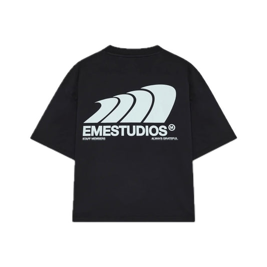 Polera Eme Studios Bridge Black Tee