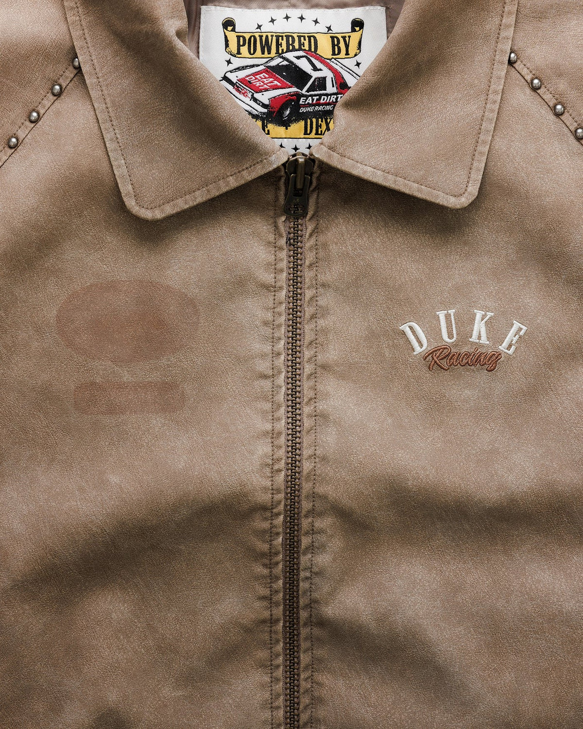 Chaqueta Duke + Dexter DR4 Sun Faded Tan Bomber Jacket