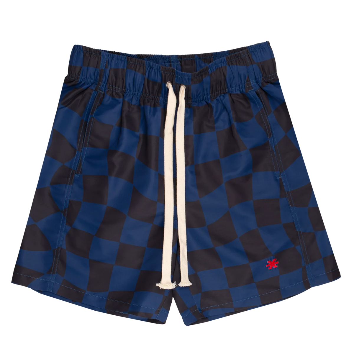 Short Cabrio Checks Navy