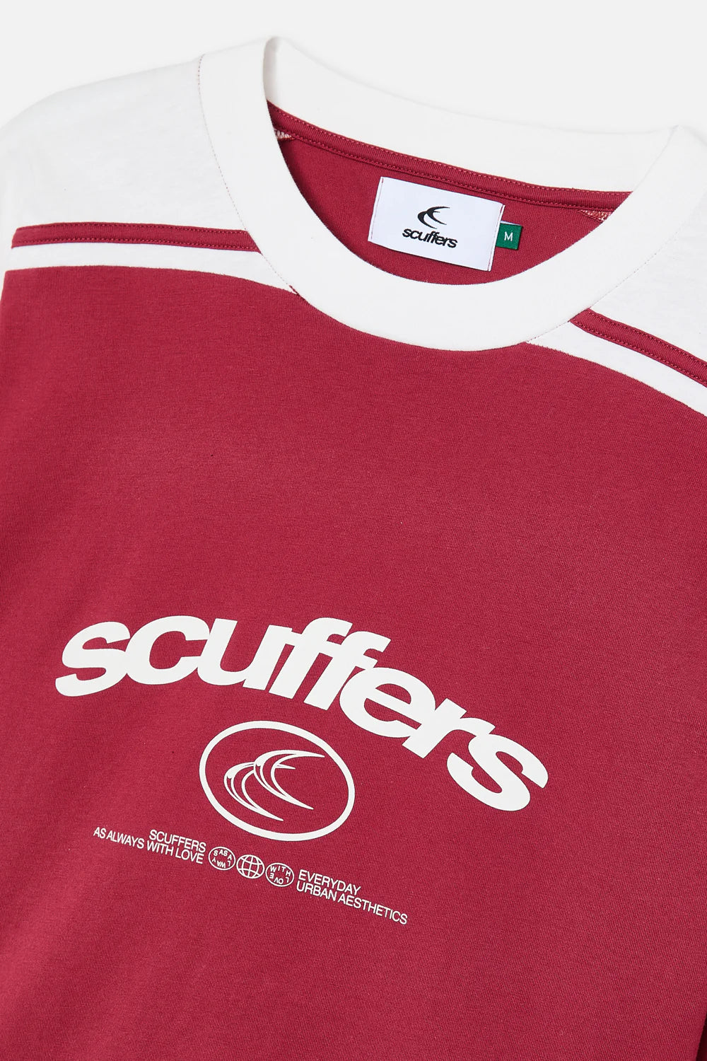 Polera Scuffers Effortless Burgundy