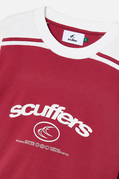 Polera Scuffers Effortless Burgundy