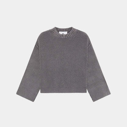 Sweater Eme Studios Collective Slate Grey Knit
