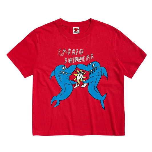Polera Cabrio Sharks Red