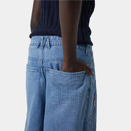 Short Eme Studios Badge Blue Jorts