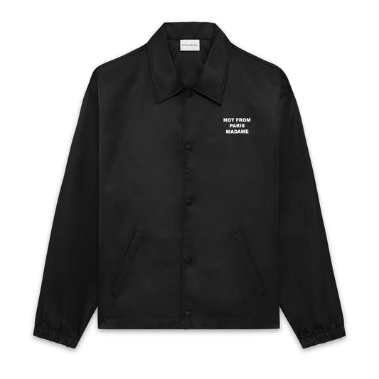 Chaqueta Drole de Monsieur “NFPM” La Veste Slogan Black