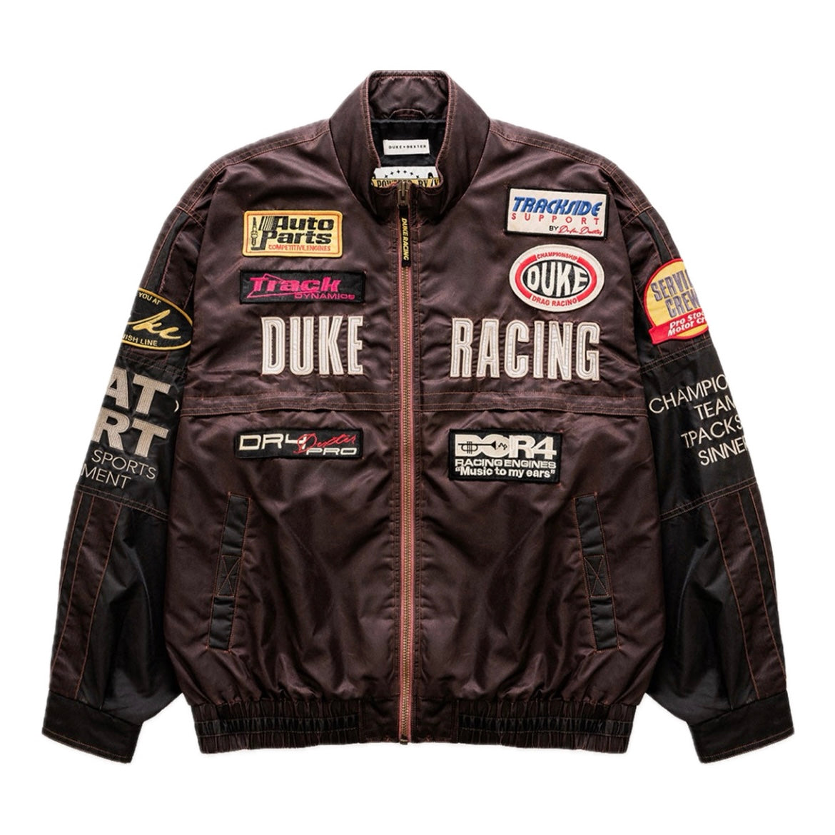 Chaqueta Duke + Dexter DR4 Trackside Vintage Mauve Bomber
