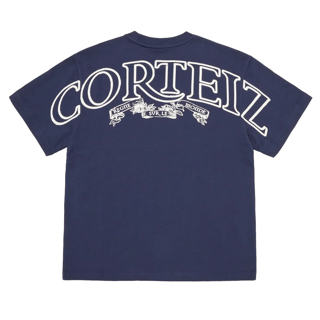 Polera Corteiz Royale Heavyweight Navy/White