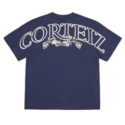 Polera Corteiz Royale Heavyweight Navy/White